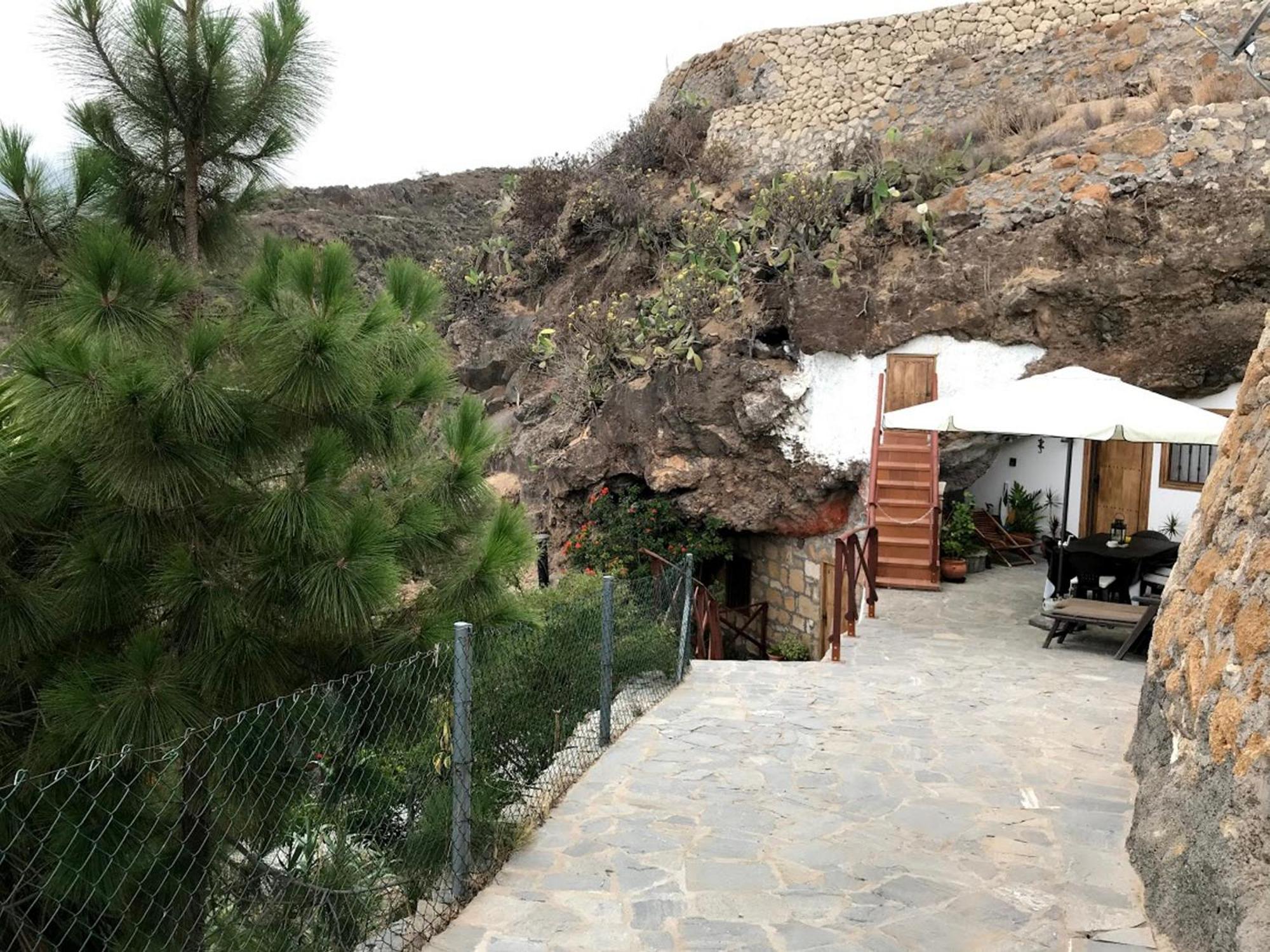 Finca Las Polinarias Casa Cueva En Fasnia Santa Cruz de Tenerife Bagian luar foto