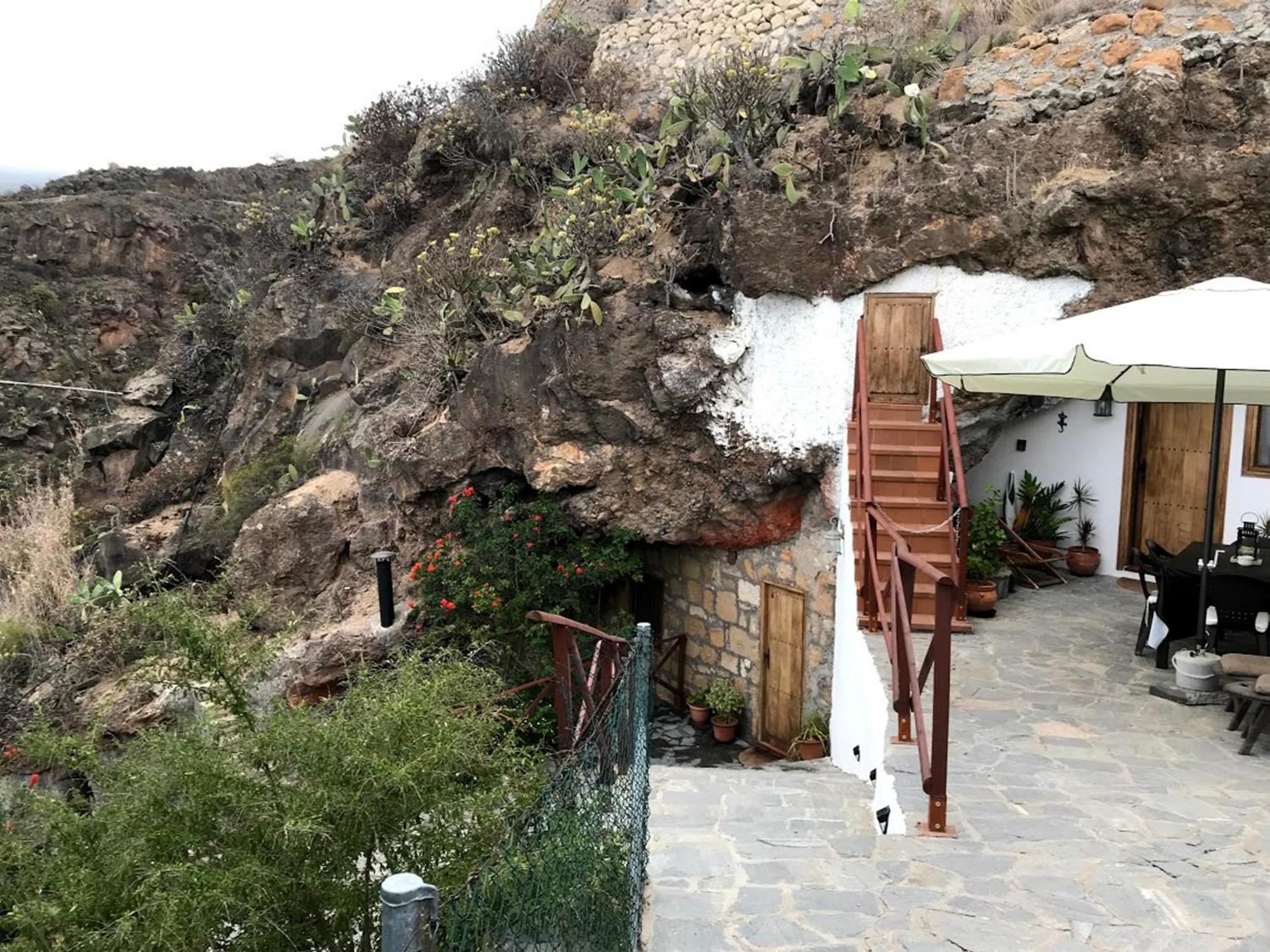 Finca Las Polinarias Casa Cueva En Fasnia Santa Cruz de Tenerife Bagian luar foto